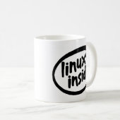 Mug linux-inside, linux (Devant droit)