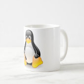 Mug Linux-pingouin-Tux (Devant droit)