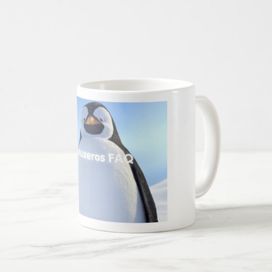 Mug Linuxeros FAQ (Devant droit)