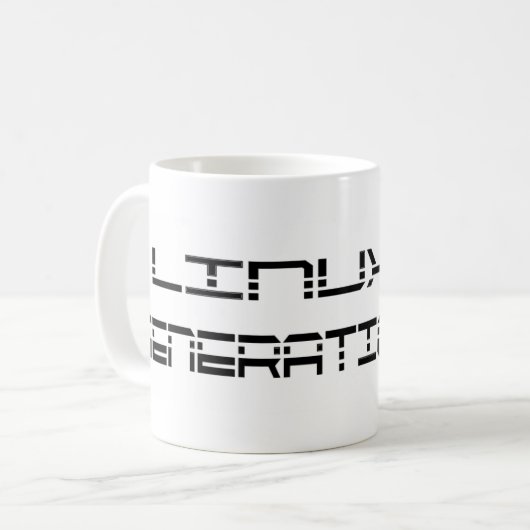 Mug LinuxGeneration (Devant gauche)