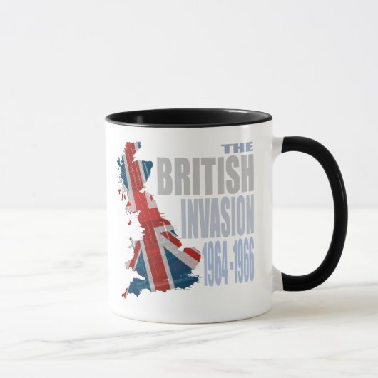 Mug L'invasion britannique 1964-1966 (Droite)