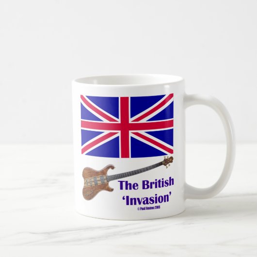 Mug L'invasion britannique, l'invasion britannique (Droite)