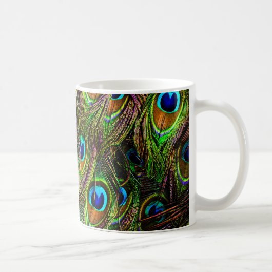 Mug L'invasion des plumes de paon (Droite)