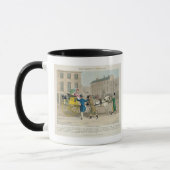 Mug L'invitation pressante, 'des trous à la mode, (Gauche)