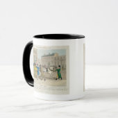 Mug L'invitation pressante, 'des trous à la mode, (Devant gauche)
