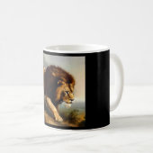 Mug Lion (13) Chat sauvage (Devant droit)