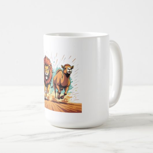 Mug Lion and Llama Dash (Devant droit)