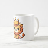 Mug Lion avec couronne (Devant droit)