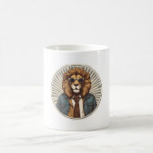 Mug Lion avec lunettes de soleil (Centre)