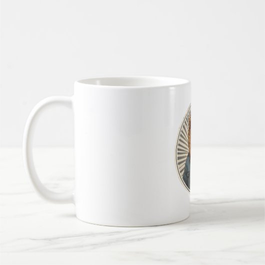 Mug Lion avec lunettes de soleil (Gauche)
