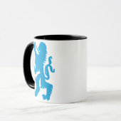 Mug Lion bavarois azur (Devant gauche)