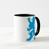 Mug Lion bavarois azur (Devant droit)