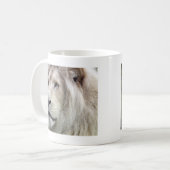 Mug Lion blanc (Devant gauche)
