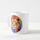 Mug Lion coloré (Devant gauche)
