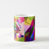 Mug Lion Colorful Prismatic Pop Art Design-62501 (Centre)