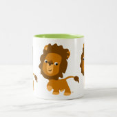 Mug Lion Contenu Dessin Animé Mignon (Centre)
