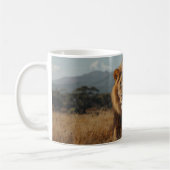 Mug Lion d'Afrique et Kilimandjaro (Gauche)