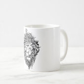 Mug Lion dans la couronne (Devant droit)