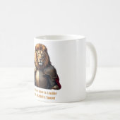 Mug Lion de chevalier (Devant droit)