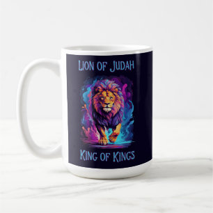 Mug Lion de Juda Foi Jésus Don chrétien