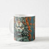Mug Lion de la grippe de la sagesse (Devant gauche)
