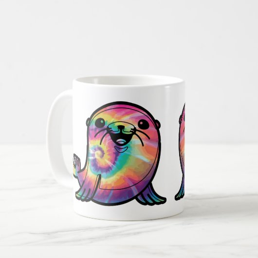 Mug Lion de mer Tie Dye (Devant gauche)
