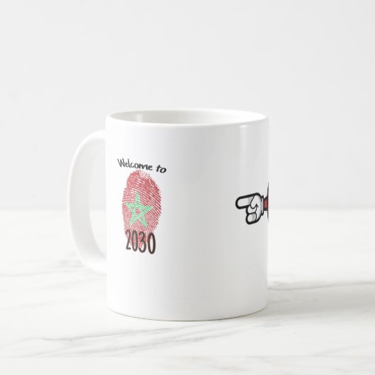 Mug lion de morroco (Devant gauche)