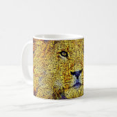 Mug Lion de Mosaïque (Devant gauche)