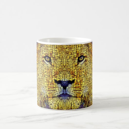 Mug Lion de Mosaïque (Centre)