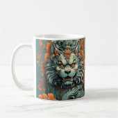 Mug Lion de sagesse de la grippe  (Gauche)