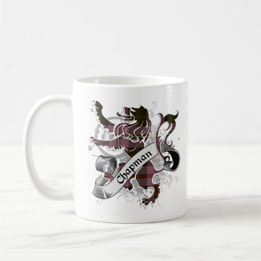 Mug Lion de tartan de Chapman (Gauche)