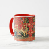Mug Lion D'ENFANCE ET D'UNICORN, Fleurs D'Imaginaires, (Devant gauche)