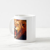 Mug Lion d'hurlement (Devant gauche)