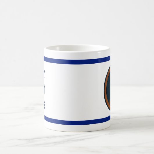 Mug Lion Du Jour De Jérusalem Avec Drapeau (Centre)