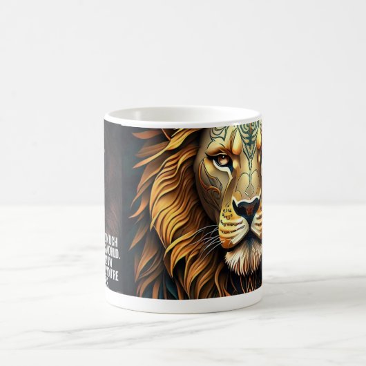 Mug Lion du matin (Centre)