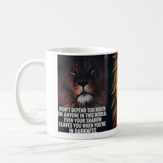 Mug Lion du matin (Gauche)