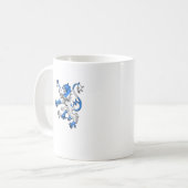 Mug Lion écossais aux couleurs de St. Andrew (Devant gauche)