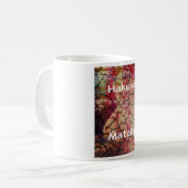 Mug Lion Élégant Terrien : Conception Texturée Hakuna (Devant gauche)