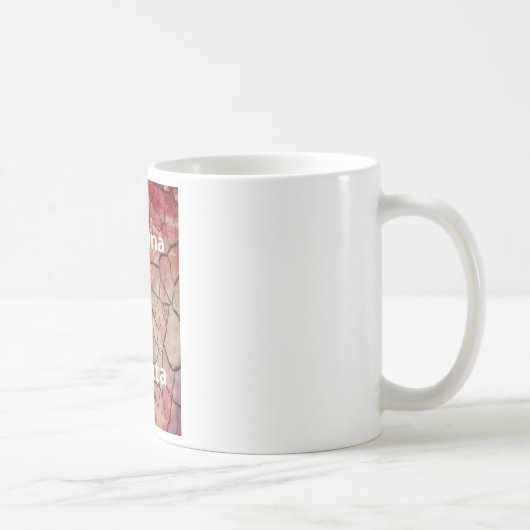 Mug Lion Élégant Terrien : Conception Texturée Hakuna (Droite)