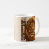 Mug lion en ville (Devant droit)