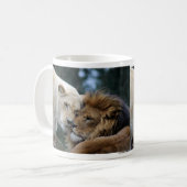 Mug Lion et lionne (Devant gauche)