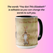 Mug Lion et un lapin design amusant