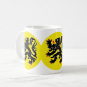 Mug Lion flamand de Flandre cafemok standard (Devant gauche)