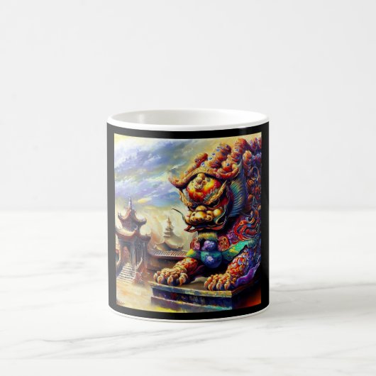 Mug Lion Foo Chinois (11) (Centre)