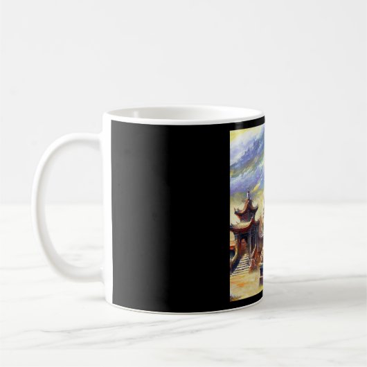 Mug Lion Foo Chinois (11) (Gauche)