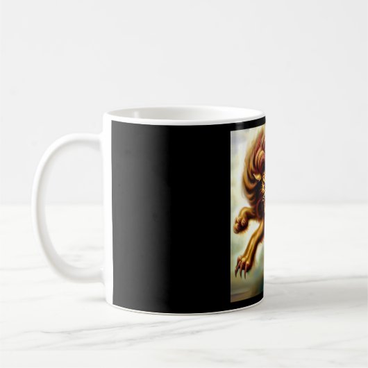 Mug Lion Foo Chinois (14) (Gauche)