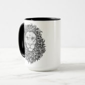 Mug Lion givre (Devant gauche)