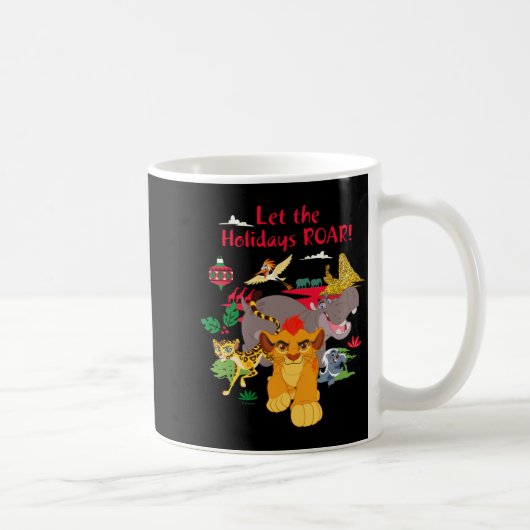 Mug Lion Guard Let The Holidays Roar (Droite)