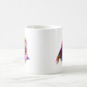 Mug Lion Head Prismatic Pop Art Design-62502 (Centre)