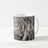 Mug Lion homme en colère (Devant droit)